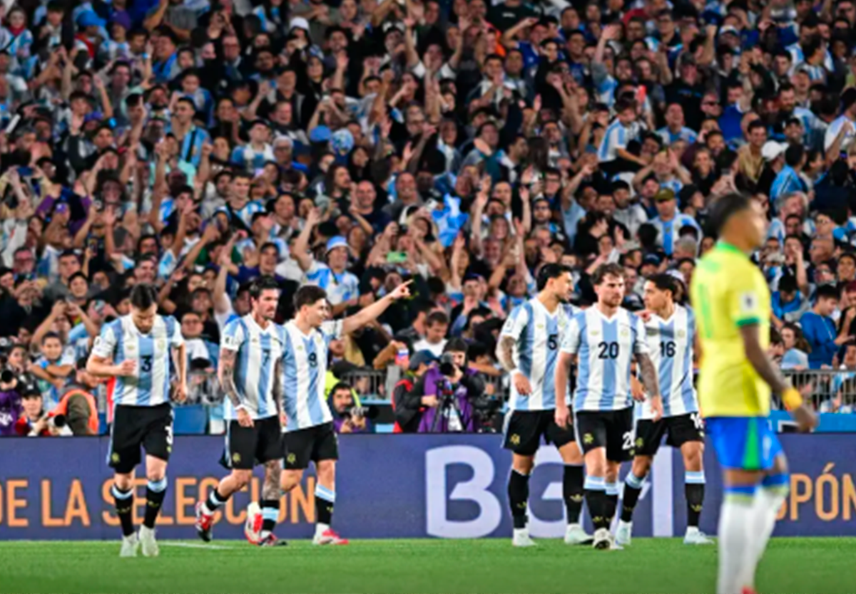 Brasil é goleado pela Argentina