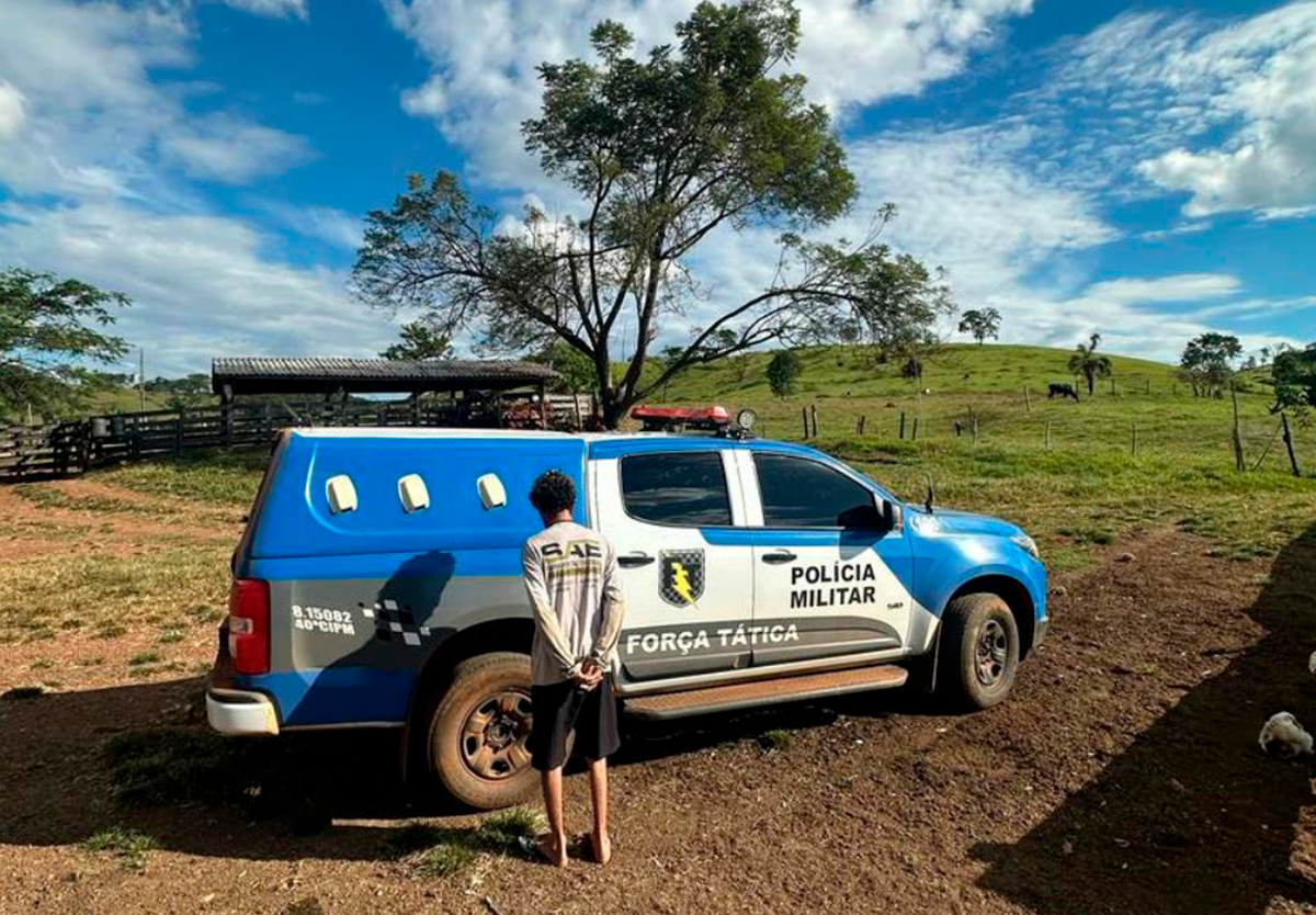Polícia Militar prende traficante