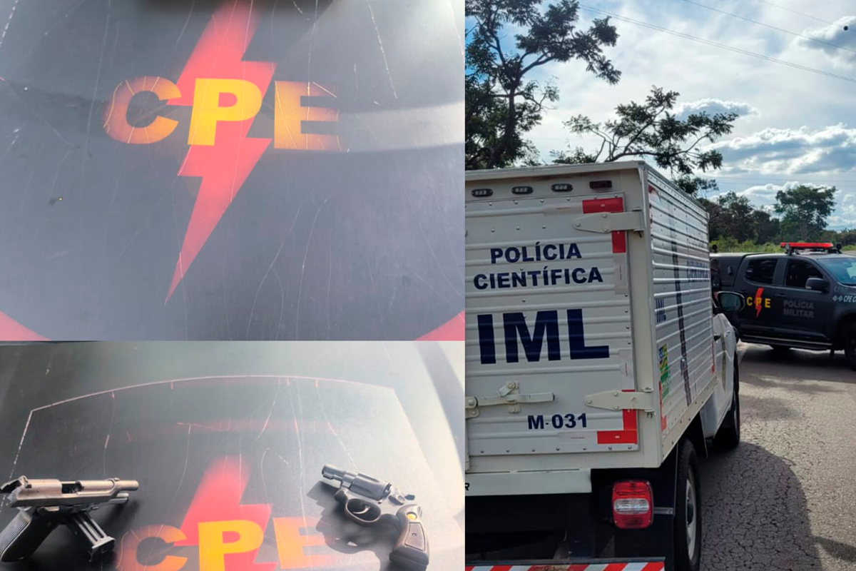 Os ocupantes desobedeceram as ordens de parada
