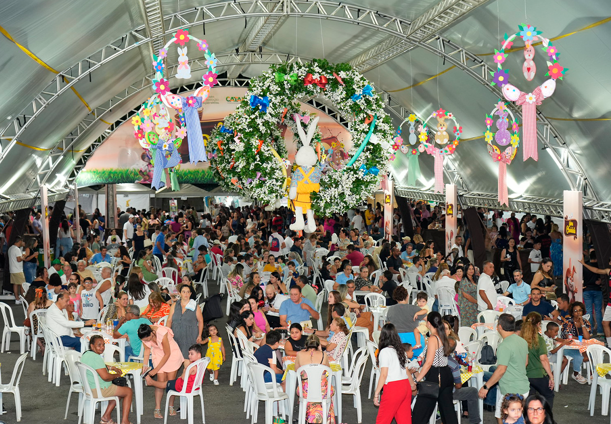Prefeitura promove feira do Chocolate e reúne milhares de pessoas.