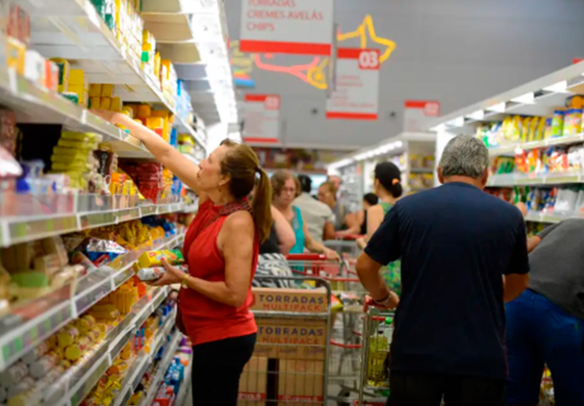 Mercado sobe índice de inflação.