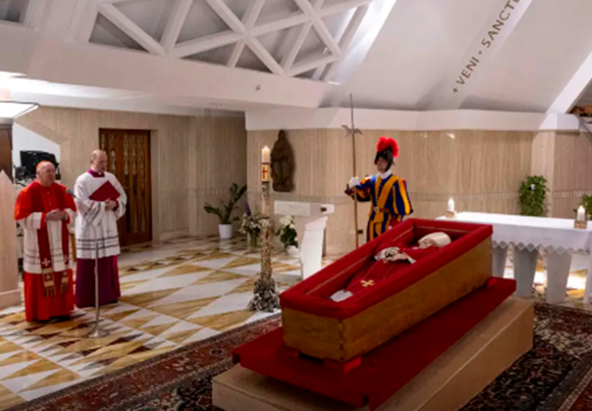 Vaticano divulga data de sepultamento do Papa Francisco.
