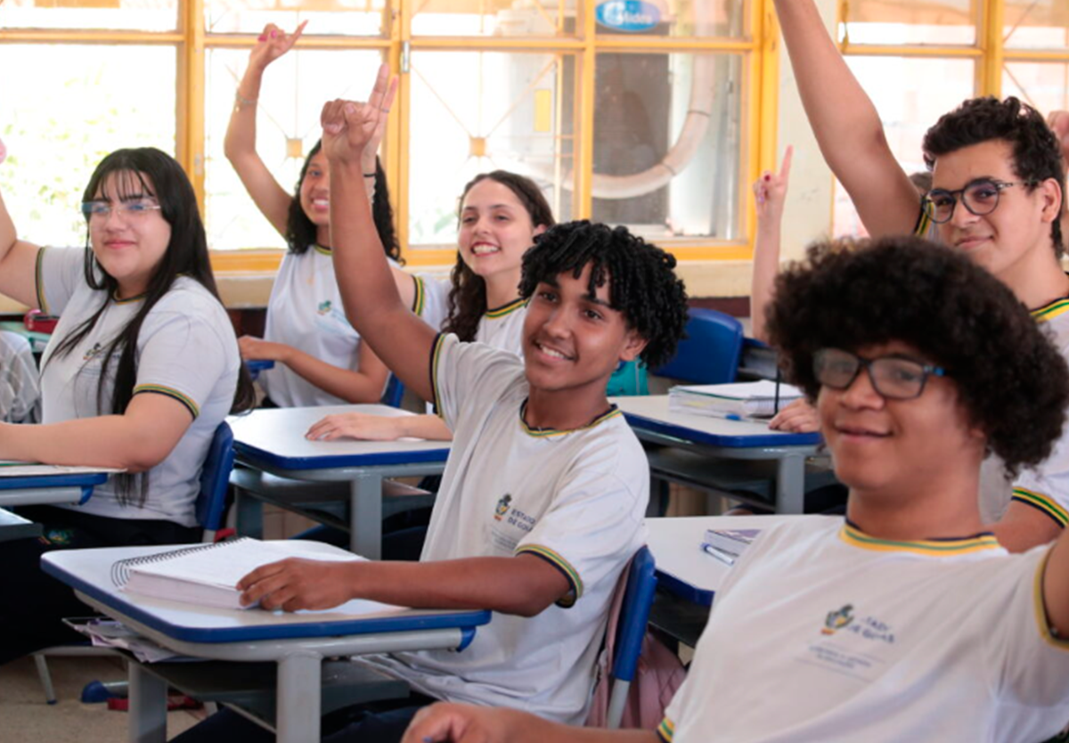 Censo 2024 ressalta que a maioria estão matriculados na rede estadual de ensino em Goiás.