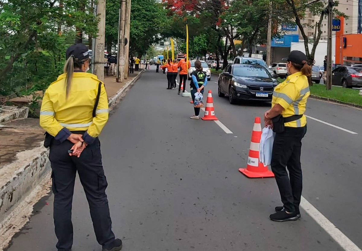 Detran-GO leva ações do Maio Amarelo a múltiplas cidades goianas.