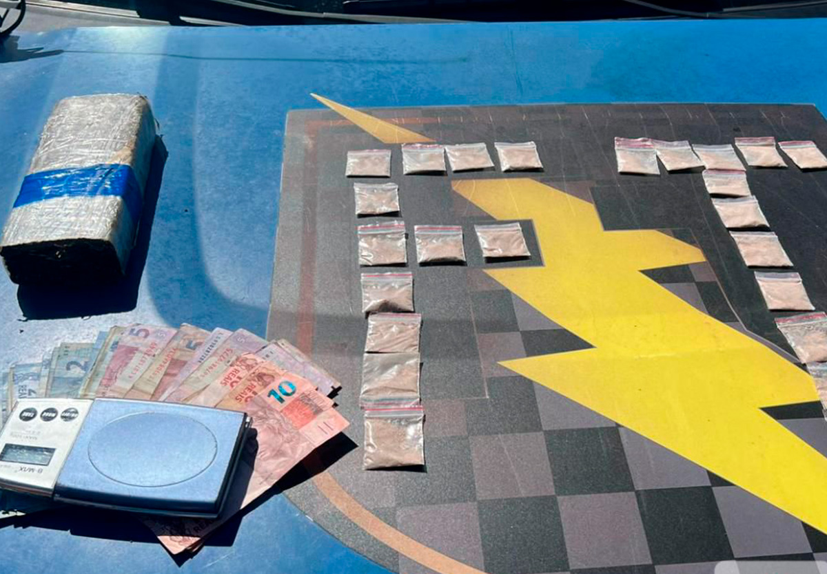 Homem é preso por tráfico após série de furtos no bairro Primavera.