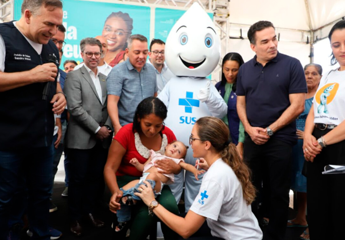 Cobertura vacinal contra gripe em Goiás é de apenas de 17%.