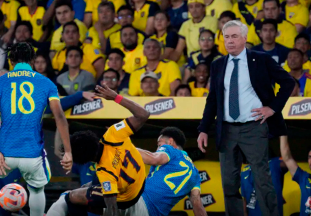 Brasil estreia com empate sem gols sob comando de Ancelotti.
