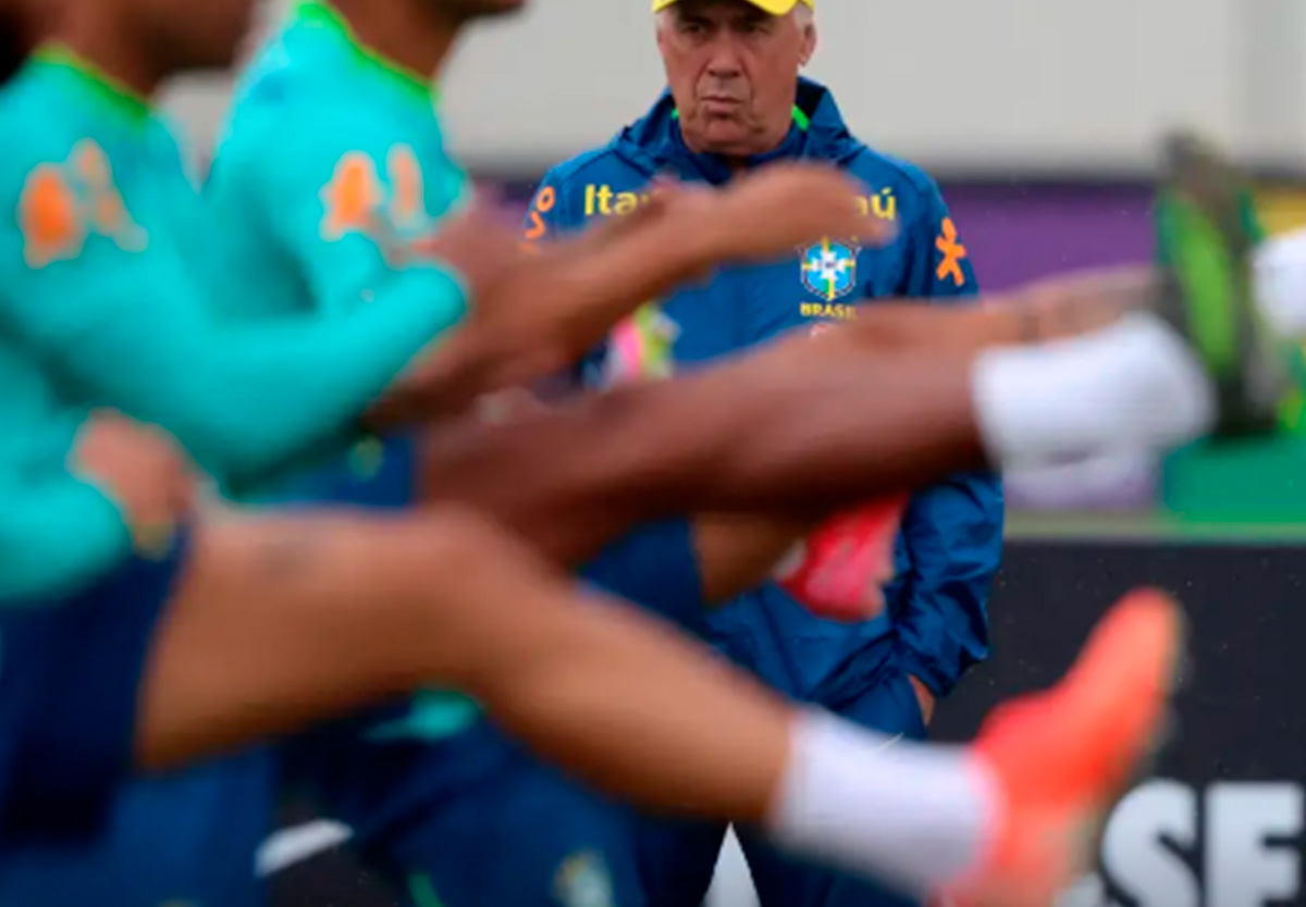 Carlo Ancelotti estreia na Seleção Brasileira em confronto decisivo contra o Equador.