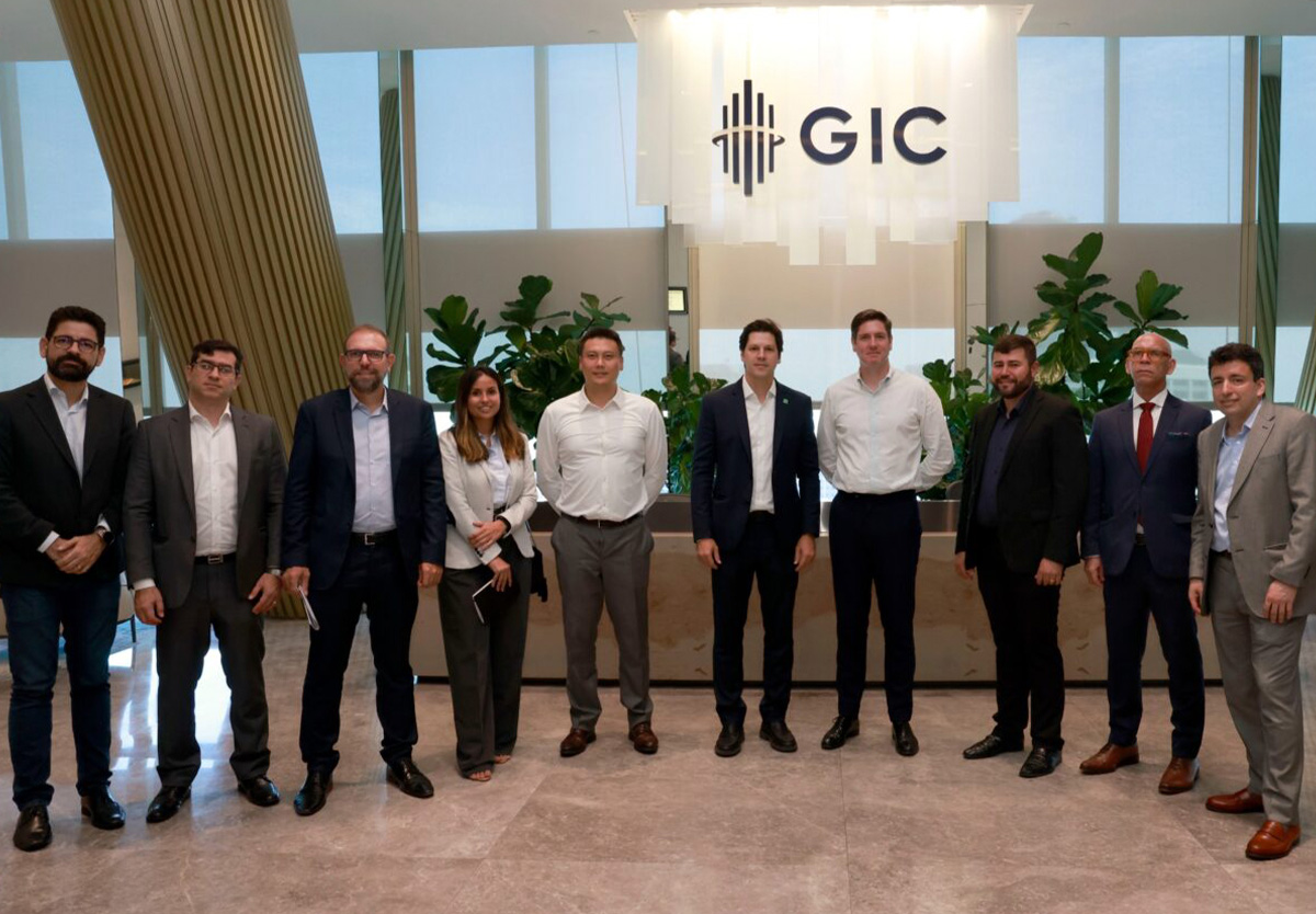 Goiás busca parcerias com fundo soberano de Singapura para infraestrutura e energia.