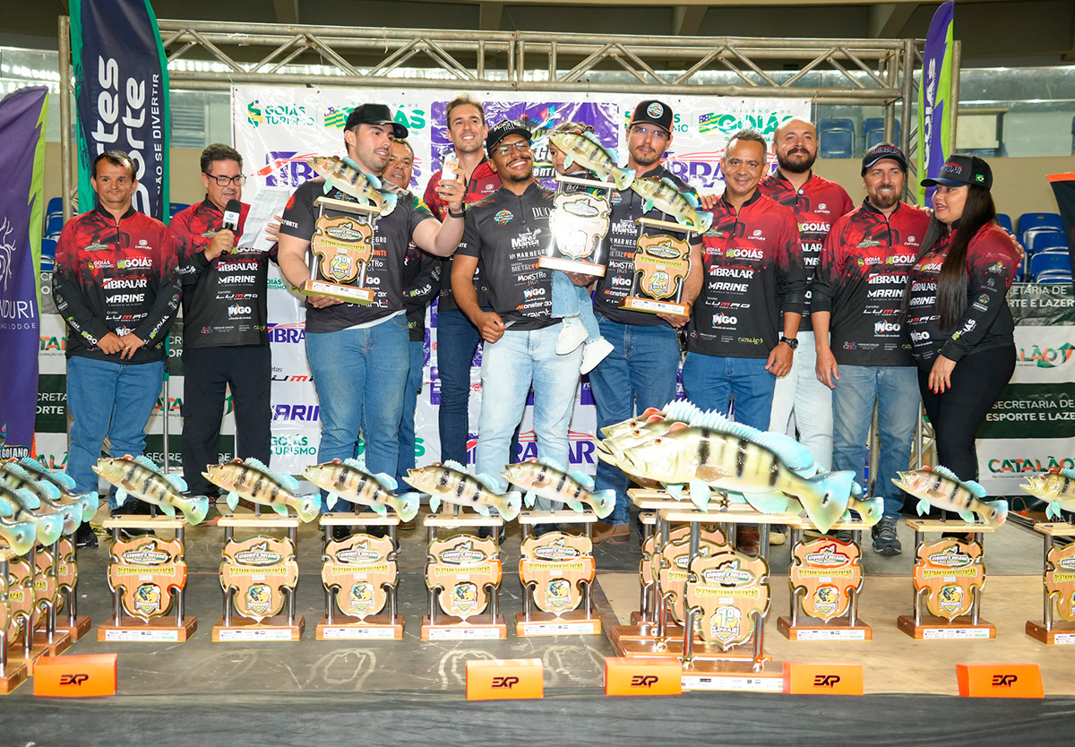 Pesca esportiva tem etapa do Circuito Goiano em Catalão.