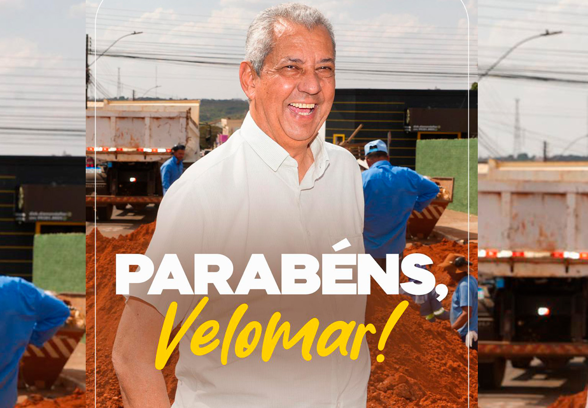 Velomar Rio: aniversário marcado pelo compromisso em Catalão.