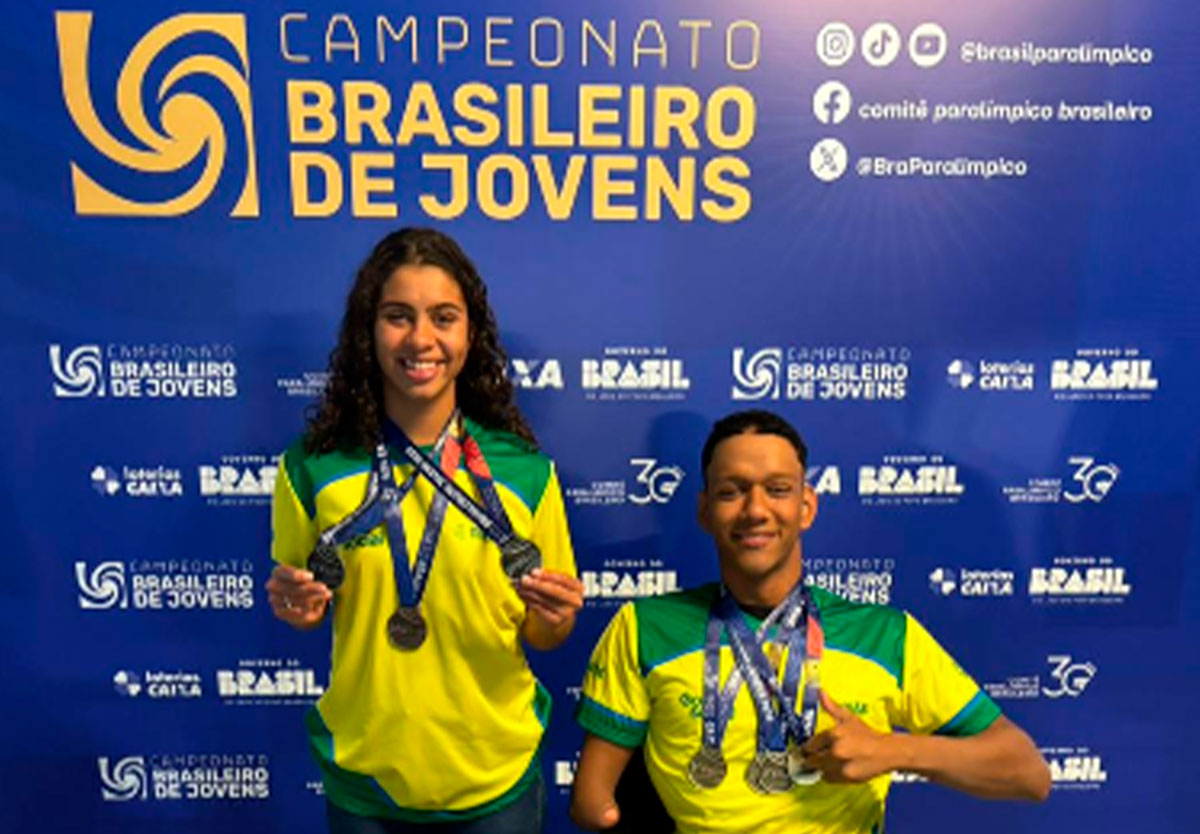 Goiás brilha na Natação Paralímpica e conquista múltiplas medalhas no Brasileiro