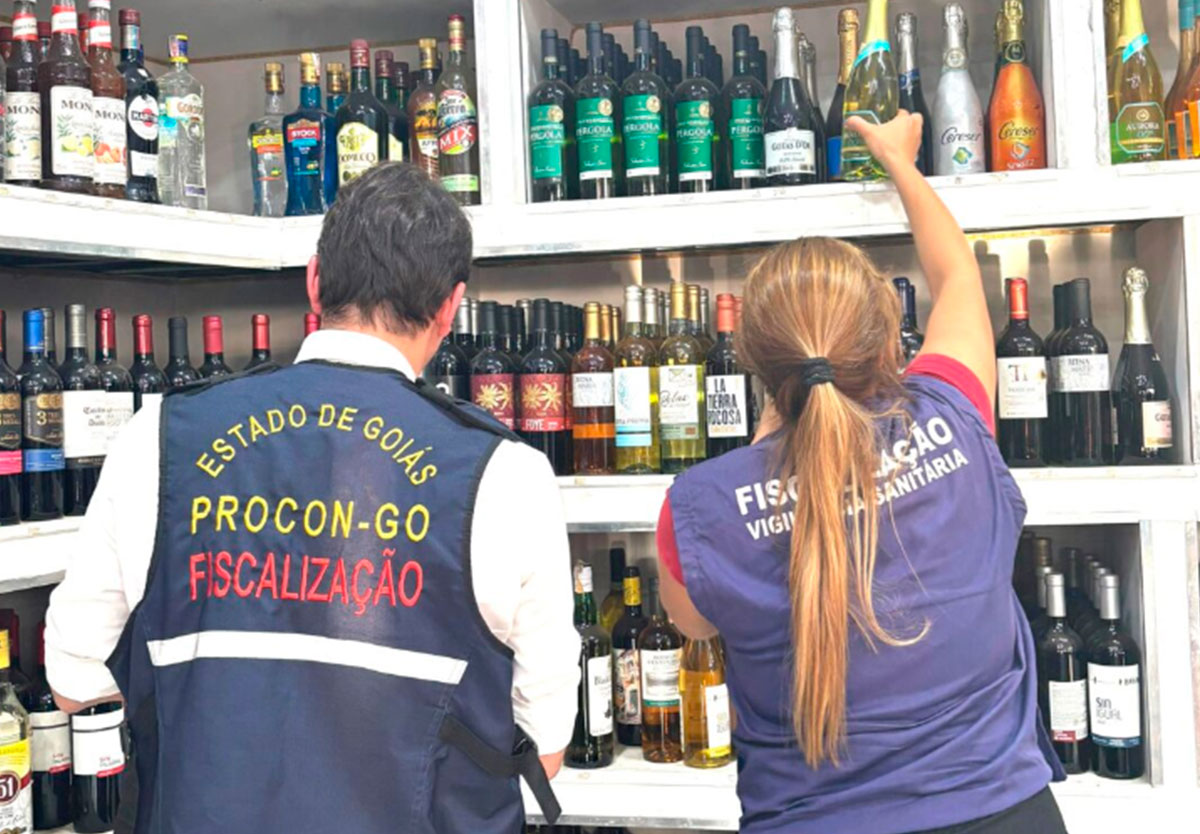 Procon Goiás e forças de segurança intensificam combate a bebidas adulteradas
