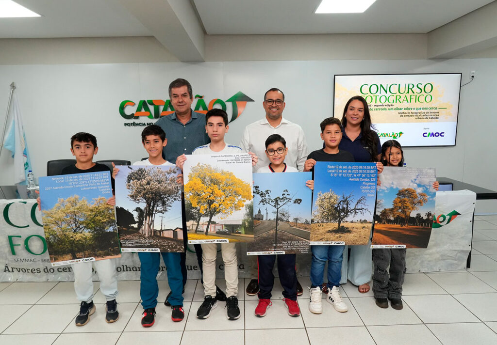 Estudantes de Catalão recebem prêmios em concurso sobre preservação do Cerrado