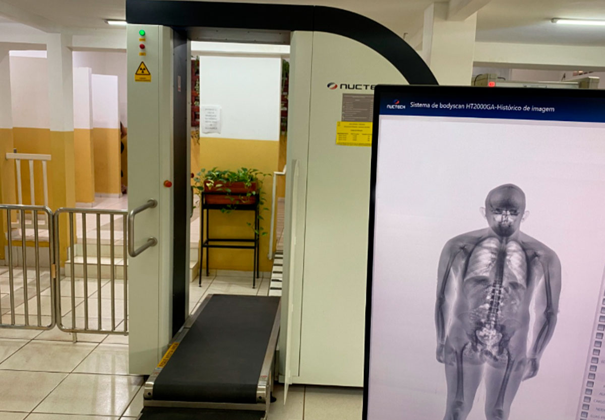 Polícia Penal de Goiás conclui instalação de scanners corporais em 85 presídios