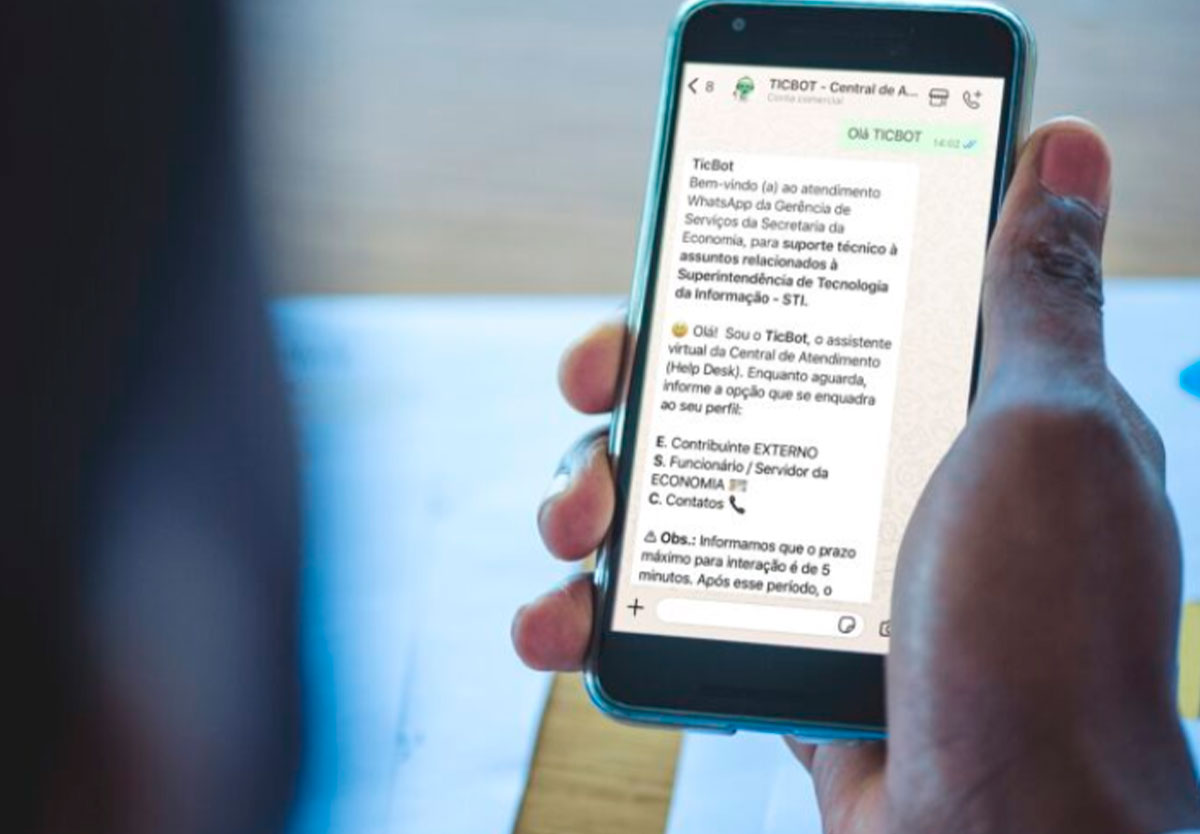 TicBot: novo assistente virtual moderniza atendimento da Economia