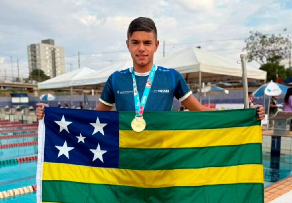Time Goiás brilha nos JEBs 2025 e conquista medalhas na natação