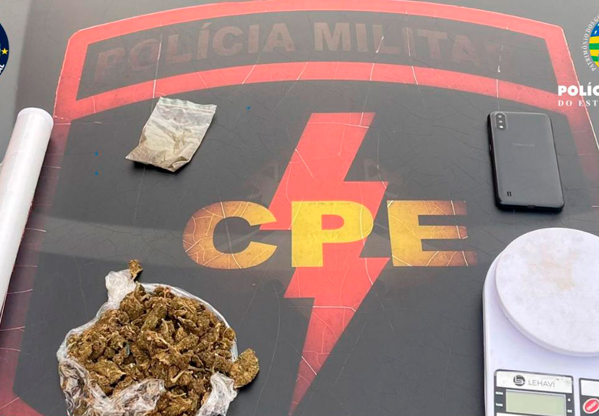 Homem é preso com “supermaconha” e balança de precisão em Catalão