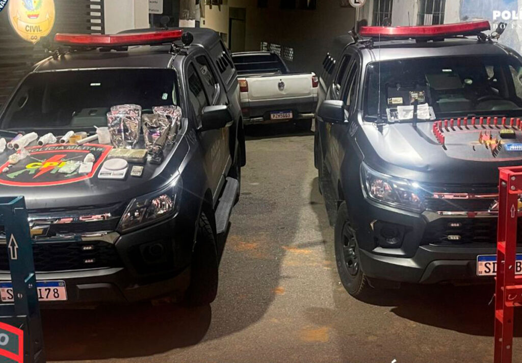 Polícia desmantela laboratório de drogas em Catalão e prende jovem de 21 anos