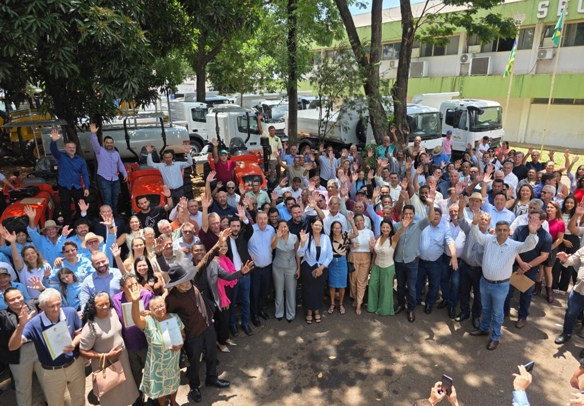 Mais força para o agro: programa estadual distribui máquinas e regulariza propriedades