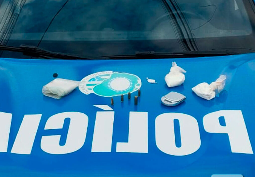 Tráfico desarticulado: suspeito é preso com 153g de cocaína e munições em Catalão